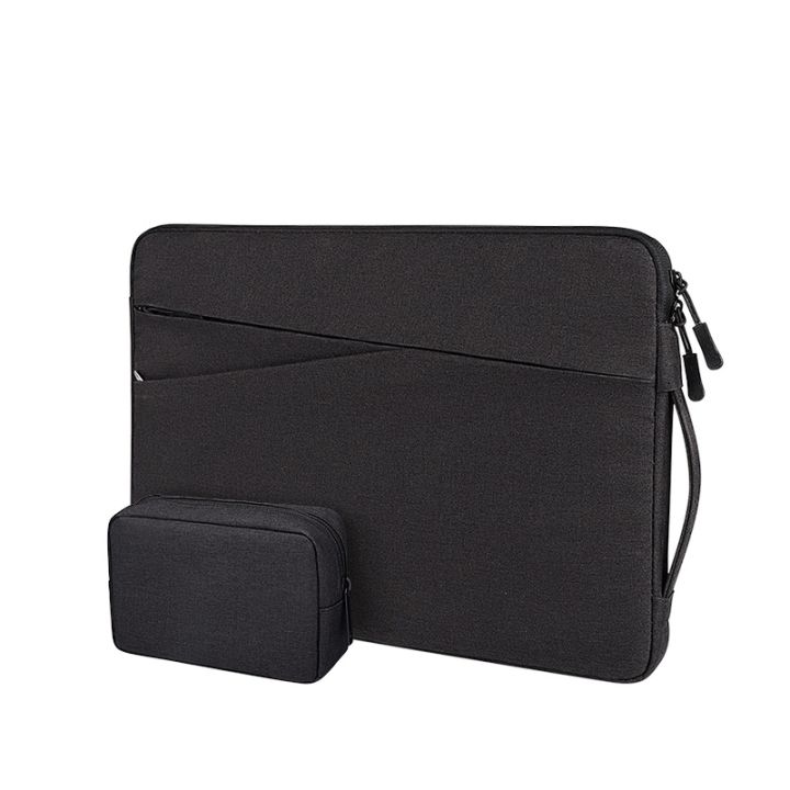 ND01DS Polyester Notebook Laptop Liner Bag with Small Bag, Size:14.1-15 ...