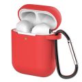 Airpods 1 2 i11 i12 Inpods 12 Case Pouch Silicone Cover with Hook - Soft High Quality Pouch for Earpods 178353785 STYLES-CMB (PVT) LTD. 