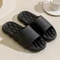 【WEJA】Summer Slippers Women Lightweight Home Anti Slip Bathroom Slides Male Comfort Soft Outdoor Beach Couple EVA Slippers Solid Color. 