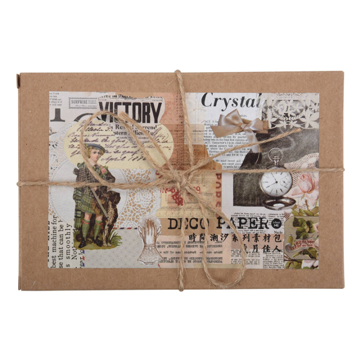 200 Pcs Vintage Ephemera Pack Junk Journal Kit Scrapbook Planner ...