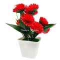 Artificial Potted Flower For Home School Office Desk Decoration Room Decorations Items For Girls Flower Bouquet. 