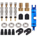 Poplikdfr Bike Valve Core Tool Set Bicycle Tyre Parts Bike Tire Valves Repair Kit Bicycle Tire Accessories For Cycling MTB Road Bike. 
