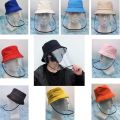 Kids Protective Mask Hat / face hood Breathable Transparent Dustproof Waterproof Men Women Face Cover Neutral / Outdoor & Travel 1PCS date red. 