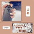 nailsnails shiny simple soft nail jelly glue half patch new wear nail soft nail nail art nail piece wholesaleSupports Braces. 