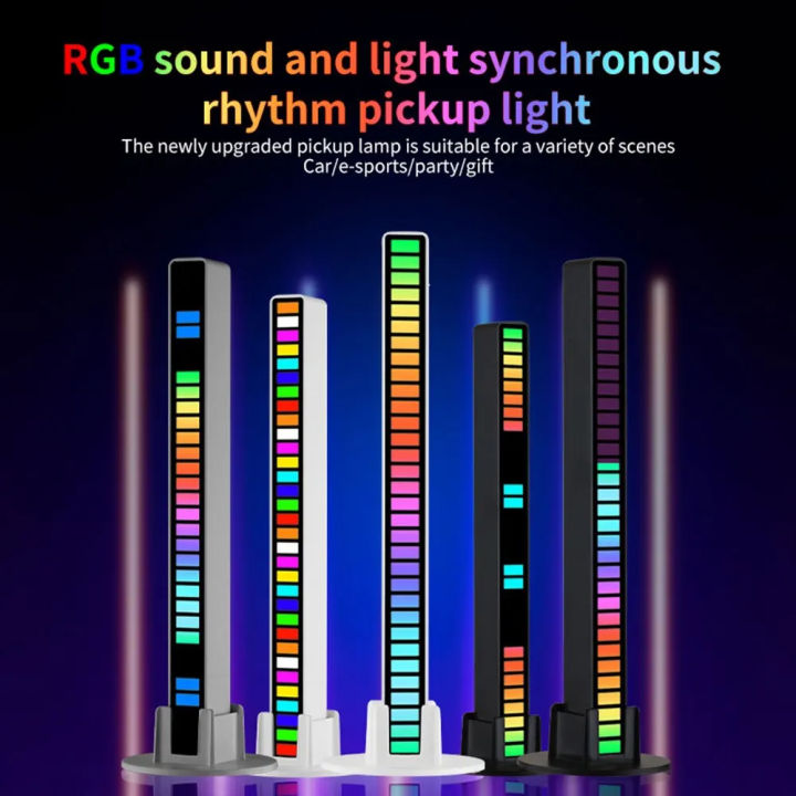RGB LED Light Bar App Control Desktop Background Atmosphere Light Music ...