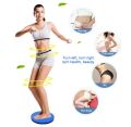 Twist Waist Disc Board Body Fitness - Multi Colour Body twister Waist Twister, Waist Disc Trainer Board ABS Twist Waist Disc Board Body Building Twister Plate Weight Loss Foot Massage Plate. 