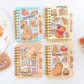 Portable Notebook Cute Small Mini Notepad Stylish Stationery for Daily Notes Kids Students School Office. 
