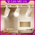 3PCS LED Ceiling Lamp Track Lights 220V 30W Spotlight Set Track Lamp Rail Lighting Fixtures COB Spot light For Kitchen Home Room Store. 