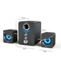 Kisonli U-3100  Usb Music Multimedia Gaming Speaker 2.1 [id: 10156]. 