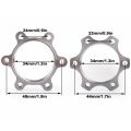 Bicycle Freewheel Threaded Hubs Disk Disc Brake Rotor 6Bolt Flange Adapter. 