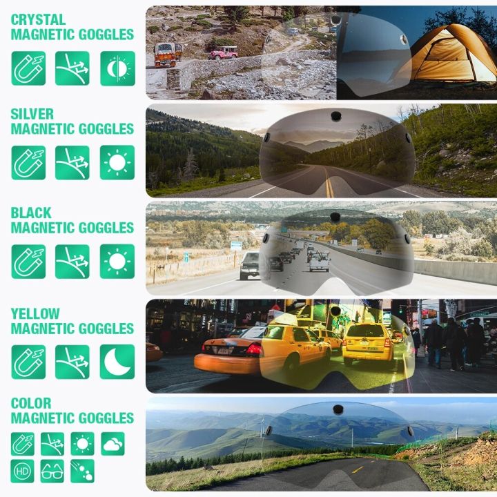 FUNWICT%20Bicycle%20MTB%20Helmet%20for%20Men%20Women%20with%20Visor%20Goggles%20Cycling%20Helmets%20Mountain%20Road%20Scooter%20Motorcycle%20Racing%20Bike%20Helmet%20-%20Image%202