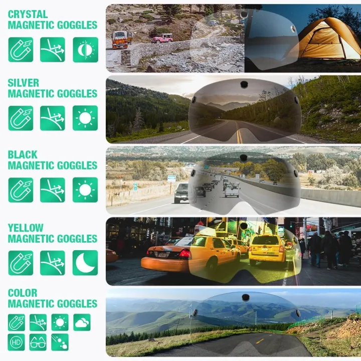 FUNWICT%20Bicycle%20MTB%20Helmet%20for%20Men%20Women%20with%20Visor%20Goggles%20Cycling%20Helmets%20Mountain%20Road%20Scooter%20Motorcycle%20Racing%20Bike%20Helmet%20-%20Image%202