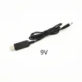 QC3.0 USB to 5.5x2.1mm 12/9/5V 1A Step-up Converter Power Supply Cable for WiFi Router Speaker Camera LED Lamp Fan. 