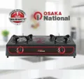 Gas Cooker Double Burner Stainless Steel High Pressure and Infrared Burner. 