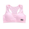 【Popular】Girl Bra Teen Underwear For Children Girls Bras Baby Young Hipster Training Lingerie Vest Cotton Children 8-16Years Summer. 