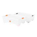 Phoenix 30L storage box transparent Baby storage box Heavy duty plastic stackable lock. 