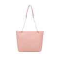 solid color Shoulder Bag large capacity pu leather Tote Bag chain strap chain bag Underarm Bag for versatile commuter leisure shopping women. 
