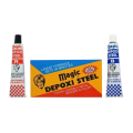 Strong Metal Repair Glue Magic Depoxi Steel Economy Pack High Strength Cold Welding Glue  Magic Glue Depoxy Magic Magic Steel Parts Repair Casting Adhesive Heat Resistance AB Glue Sealant. 