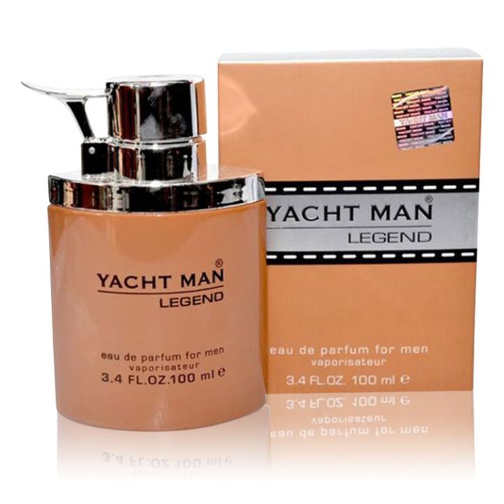Yacht Man Legend Perfume by Myrurgla oz EDT Cologne Eau