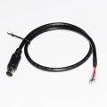 Md6 6pin Md8 8pin Mini Din Male Connector Serial Adapter Breakout Programming Cable For Cnc Plc Inverter Servo Driver Hmi Sensor. 