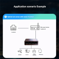 5 Port Ethernet Network Switch Gigabit Ethernet Splitter 1 to 4 Network Extension Splitter. 