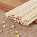 1/10/20Pcs 20Cm Natural Bamboo Straw Reusable Drinking Straws Eco-friendly Bamboo Cocktail Straws Bar Accessory. 