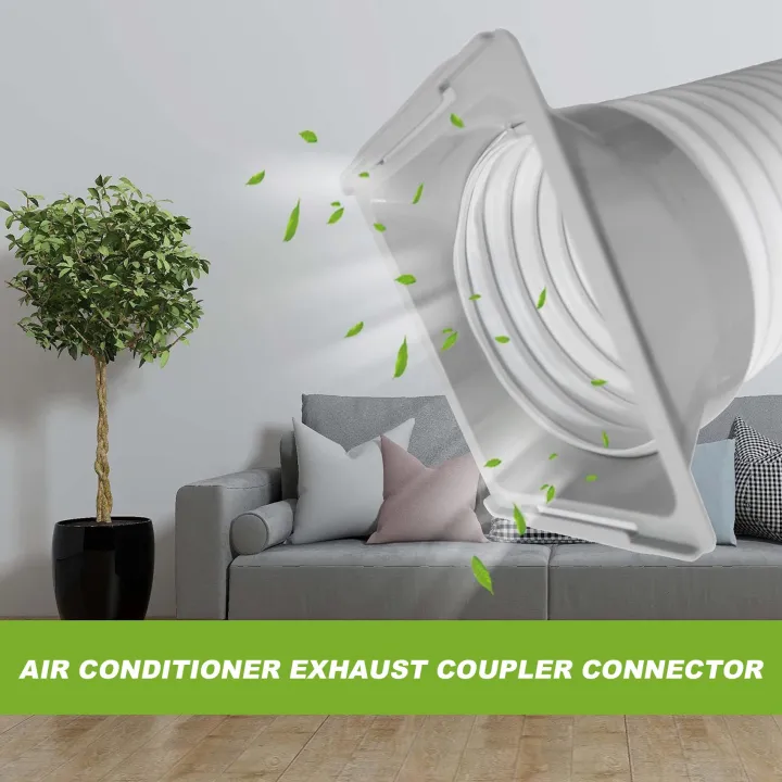 Portable%20Air%20Conditioner%20Exhaust%20Hose%20Coupler%20Window%20Adapter%20A/C%20Unit%20Tube%20Connector%20Parts%20&%20Accessories%20Square%20to%20Round%20-%20Image%204