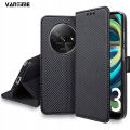 Vantime for Xiaomi Redmi A3 A3X PU Leather Wallet Case Cards Holder Flip Cover Diamond Pattern. 