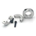 1Pcs Aluminum Alloy Fixed Locking Limit Ring Double Split 6-20mm Diameter Shaft Collar with Screws Separate Optical Axis. 