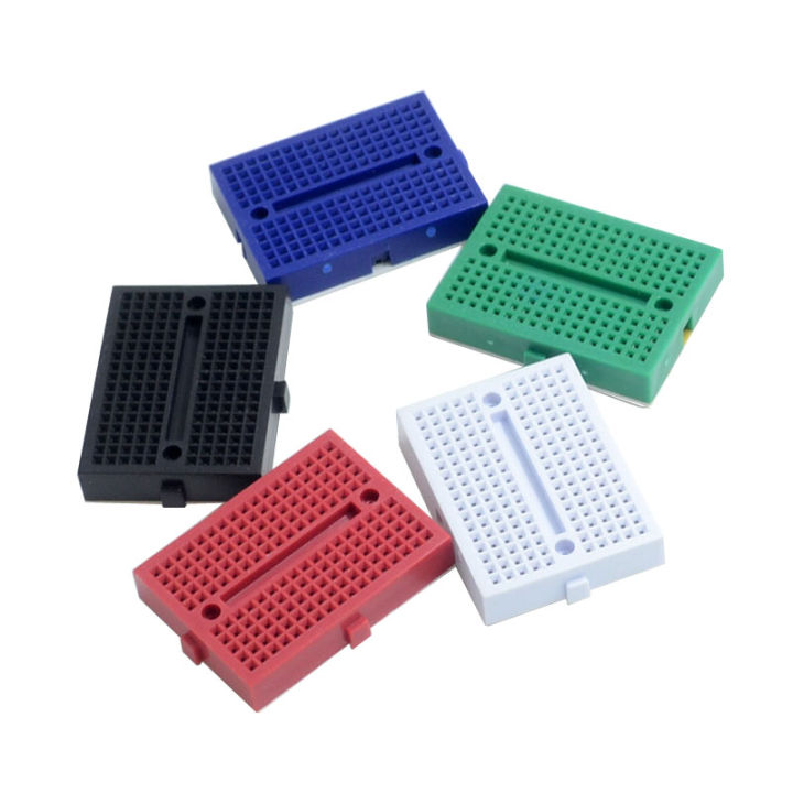 Breadboard Color 【Huaxiacuye8718】SYB-170 White black blue green / test board / color ...