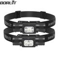 BORUiT HP340/HP350 LED Headlamp Type-C Rechargesble Powerful Headlight Waterproof Camping Fishing Head Torch Emergency Lantern. 