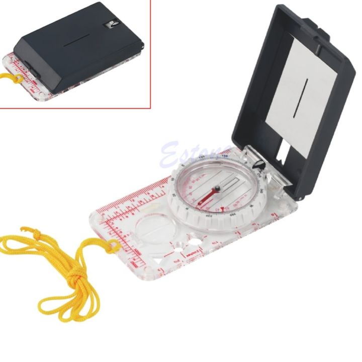 【The Timber Loft】Map Ruler Scale Mirror Navigation Compass Scouts ...