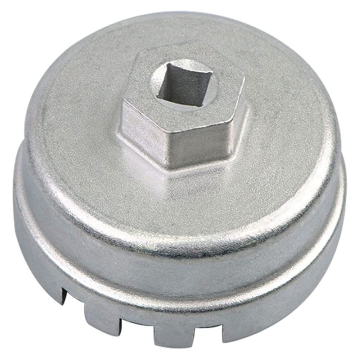 Oil Filter Wrench Oil Filter Cap Removal Tool 14 Flute for ota Lexus Prius Scion CT200H for 1.8L 4 Cylinder Engine