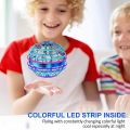Flynova Magic Flying Orb Ball Galactic Fidget Spinner Ball with 360°Rotating RGB Lights, Floating Spinning Boomerang Ball for Kids, Mini Rechargeable Dro ne Flying Toys for Kids Adults Birthday. 