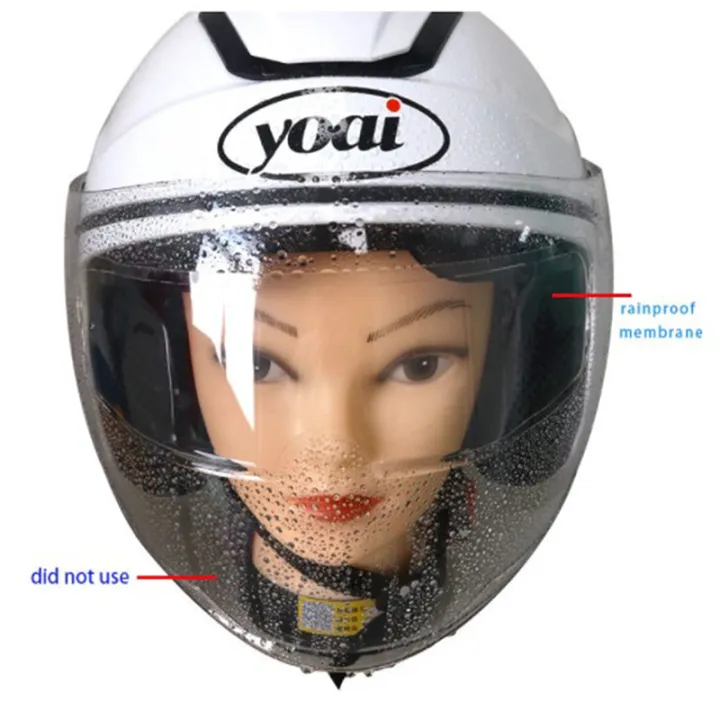 Motorcycle Helmet Anti-fog Film and Rain Film Durable Nano Coating Sticker Film ANLAN