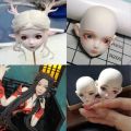 Elf silicone Q version face face mold ultra-light clay soft pottery face mold bjd silicone fairy ears baby face. 