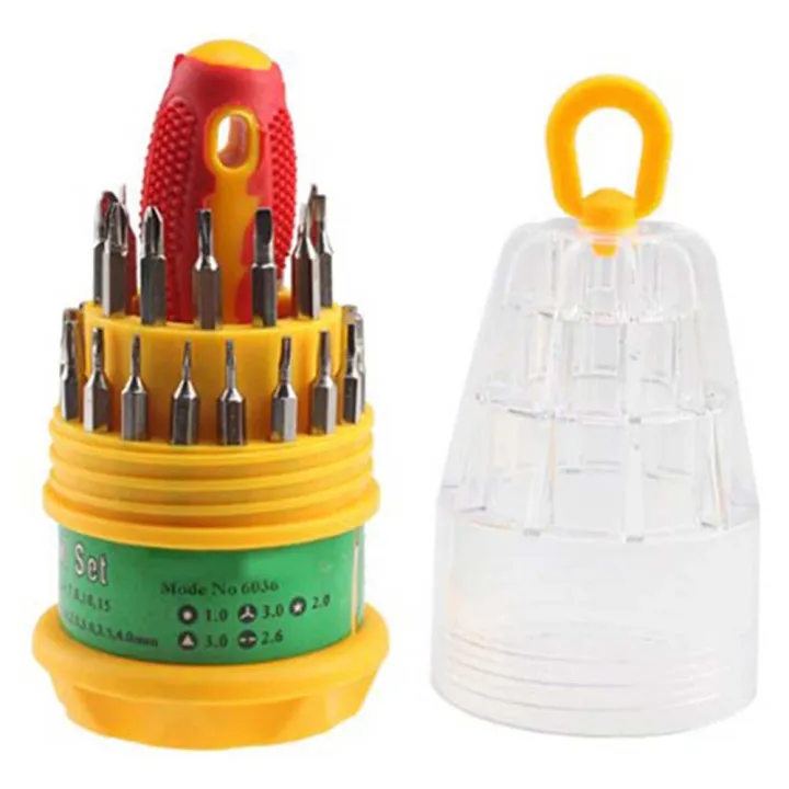 31 In 1 Screwdriver Set Precision Phone Computer Camera Slotted Maintenance Tools