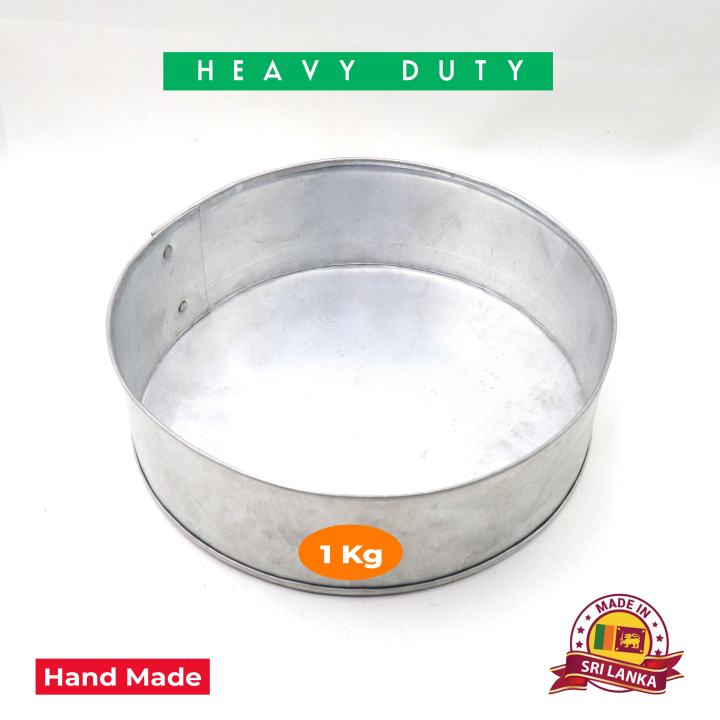 Round Cake Tray Sizes In Kg Inch Cake Tin Converter Chart Half