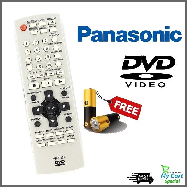 Panasonic DVD Player Remote Controller RM-D422