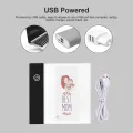 Flip Book Kit with Mini Light Pad LED Lightbox Tablet Design with Hole 300 Sheets Flipbook Paper Binding Screws for Drawing Tracing Animation Sketching Cartoon Creation. 