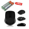 Dell- 2.4 GHz -2000 DPI -USB Receiver Wireless Optical - Mouse. 