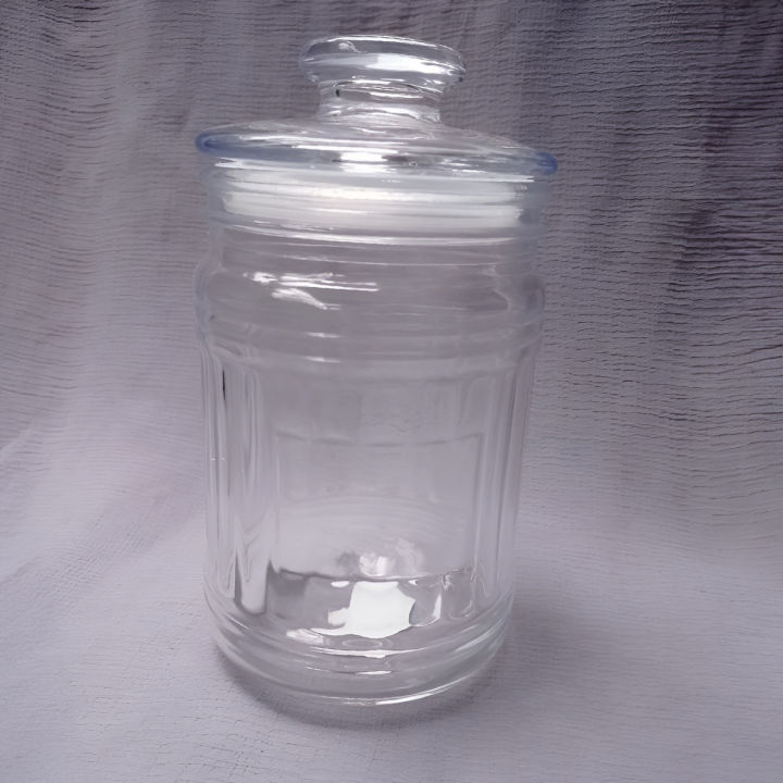 Air Tight Glass Jar 1300ML Random Styles - Clear Storage Container ...