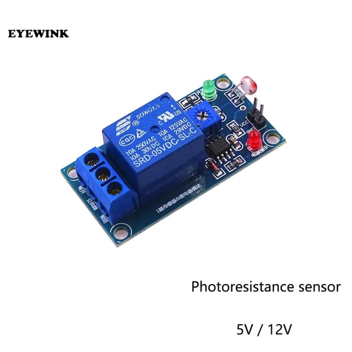5v/12v%20Photoswitch%20Sensor%20Switch%20Ldr%20Photoresistor%20Relay%20Module%20Detection%20Photosensitive%20Sensor%20Board%20-%20Image%203