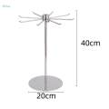 Rotating Jewelry Display Stand for Bedside Tables Shopping Mall Bedroom. 