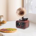Mini Musical Box Retro Phonograph Shape Music Box Classical Art Decor Music Box Crafts No Gramophone Music Box. 