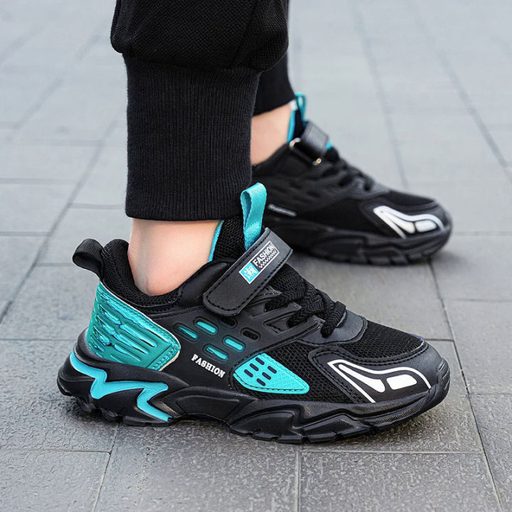 Spring%20New%20Kids%20Sneakers%20Casual%20Mesh%20Solid%20Pink%20School%20Shoes%20Outdoor%20Breathable%20Running%20Shoe%20Tenis%20Non-slip%20Children%20Sport%20-%20Image%204