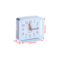 1 Pc Small Silent Non Ticking Pointer Quartz Clock Battery Powered Sleep Study Desk Clock Bedroom Clock Home Decorations. 