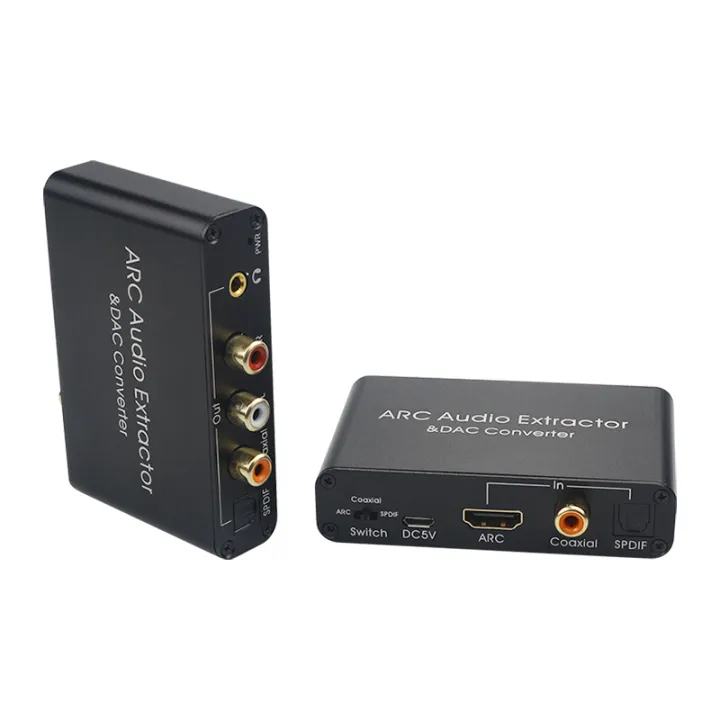 192KHz%20ARC%20Audio%20Adapter%20HDMI%20Audio%20Extractor%20Digital%20to%20%20og%20Audio%20Converter%20DAC%20SPDIF%20Coaxial%20RCA%203%205mm%20Jack%20Output%20-%20Image%204