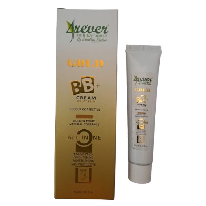 4Rever Gold BB + Colour Corrective Beauty Cream 15g