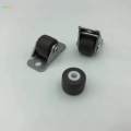 4x Fixed Castor Wheels Small Wheel Castors for Workbench Shopping Carts. 